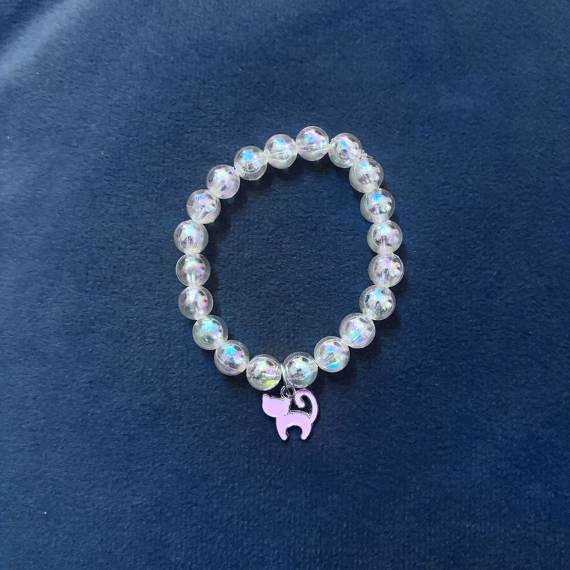 Cute Cat Charm Bracelet