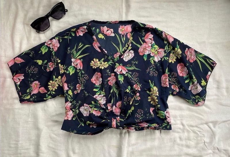 Floral Bow Top