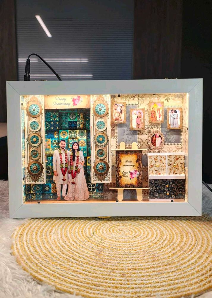 Customize Miniature 3d Frame For Birthday Annivers