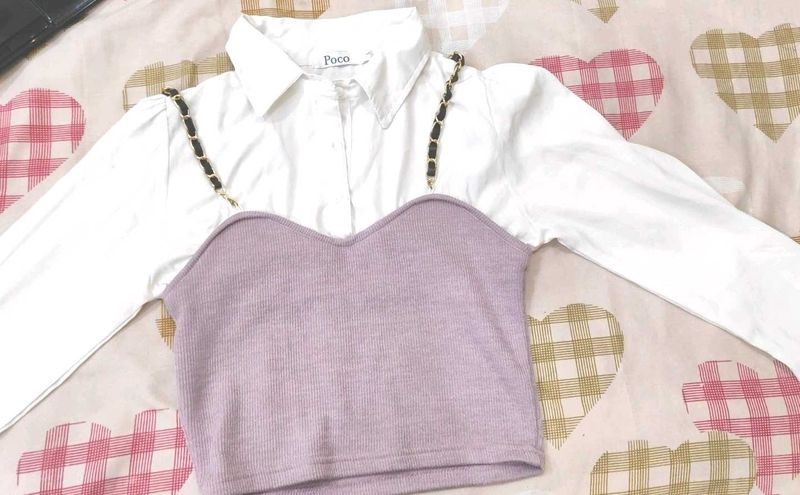 Cute Layered Top