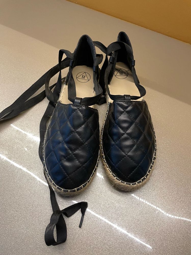 new unused espardilles . BRAND- misguided