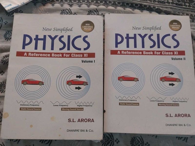 Class XI S.L Arora Physics Textbooks