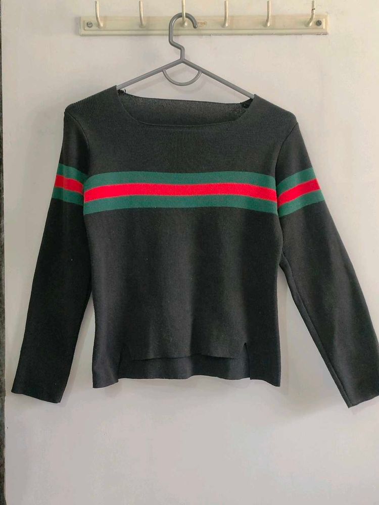 🖤 Striped Long Sleeve Top