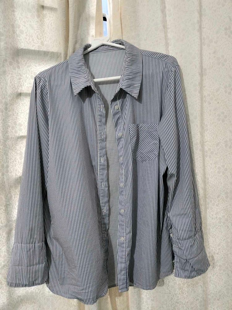 Blue Stripe Shirt And  pant