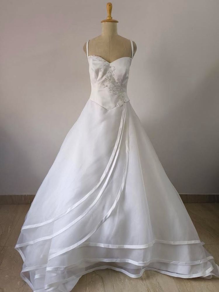 Classic White Wedding Dress