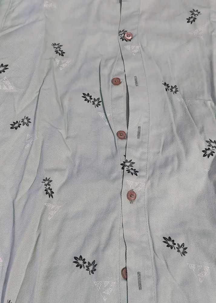 Patterned Casual Shirt