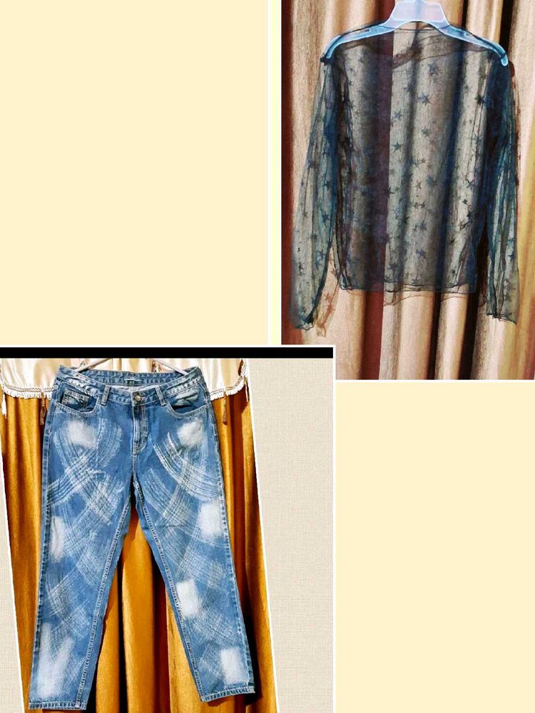 Combo Of Top N Jeans