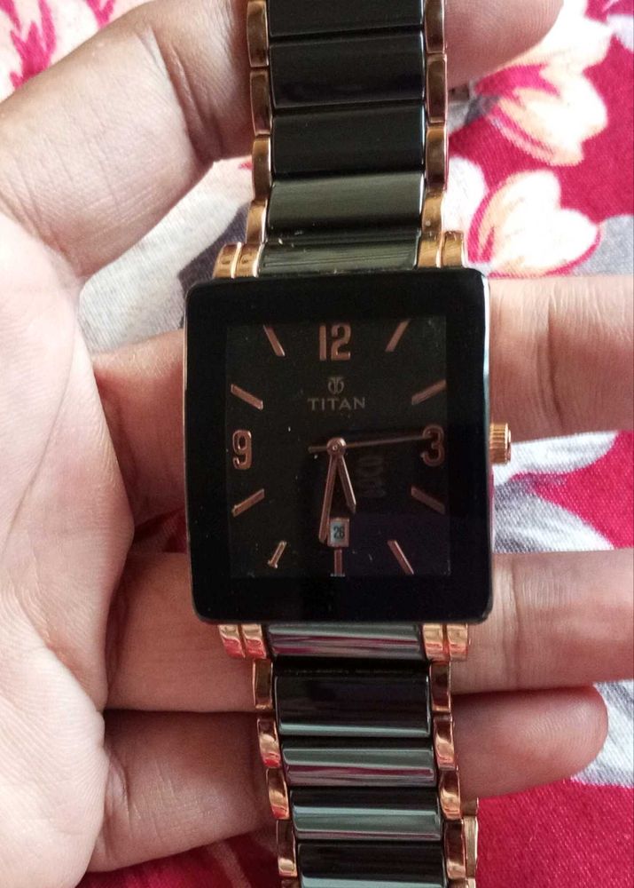 Titan Ceramic Orignal Mens Analog