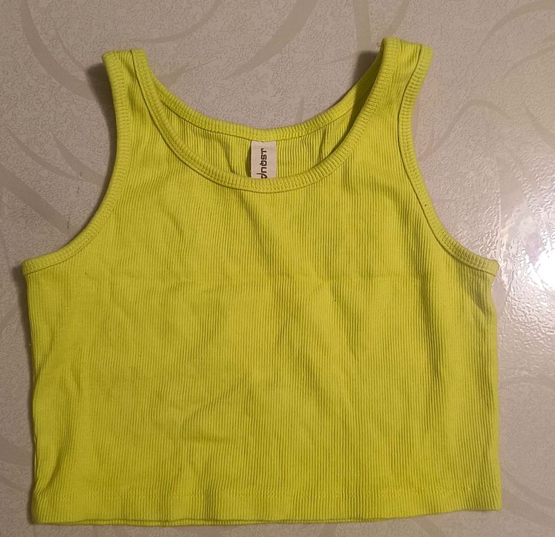 Neon Crop Top✨💛