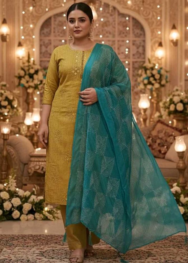 Partywear Kurti Set🎆