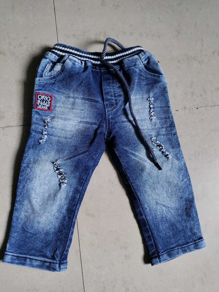 Denim Jeans For 6-12 Month Boy/Girl