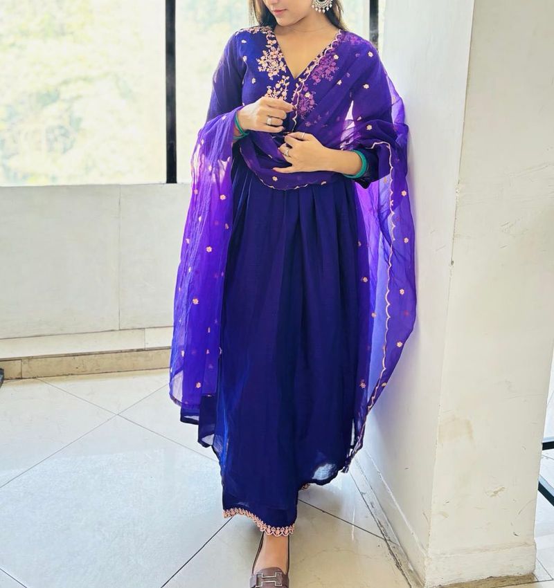 Elegant Embroidered Kurta Set