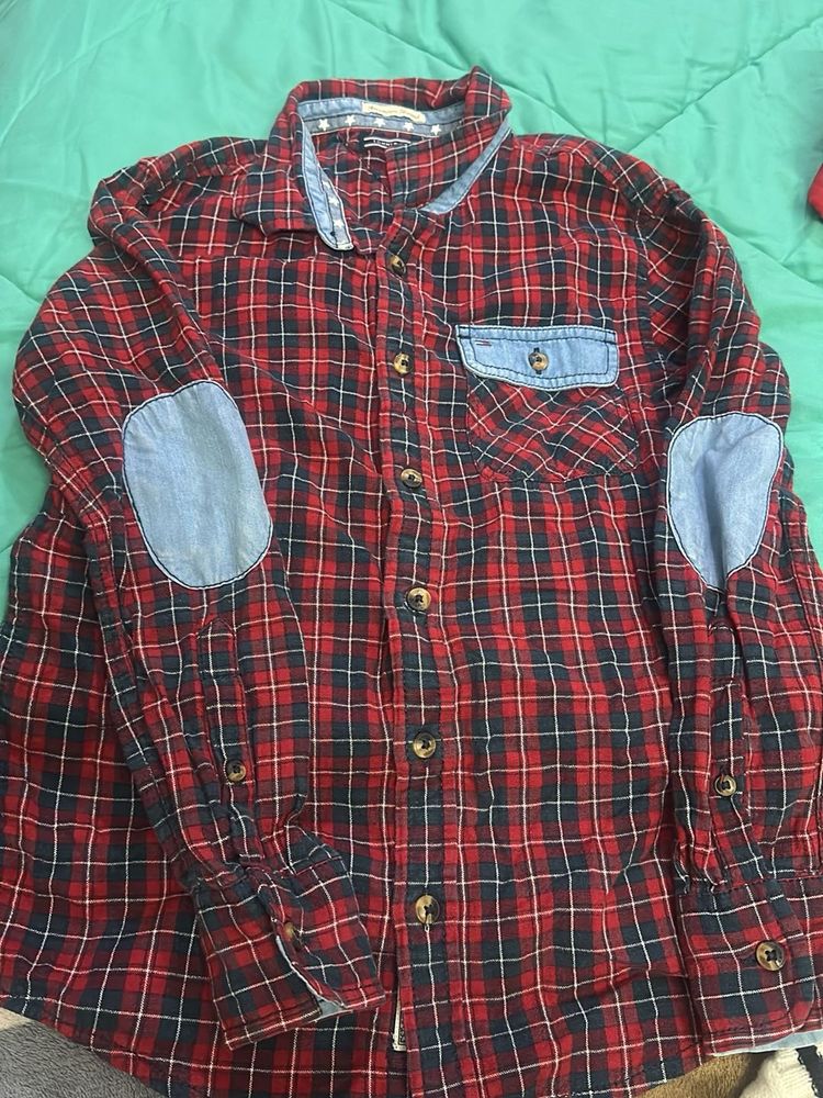 Plaid Flannel Shirt winter wear