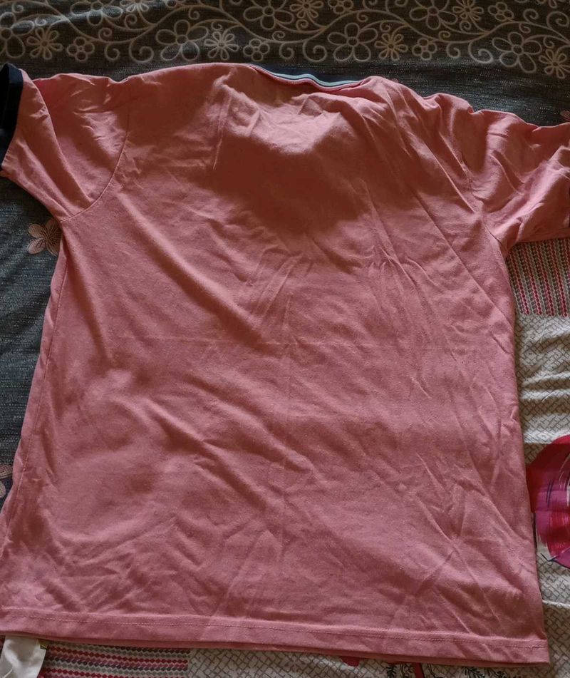 Pink Ringer T-Shirt