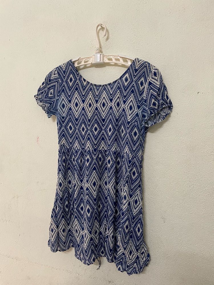 H&amp;M Blue Dress