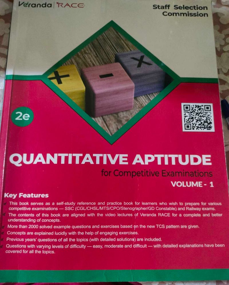 Quantitative Aptitude For Competitive Examinations