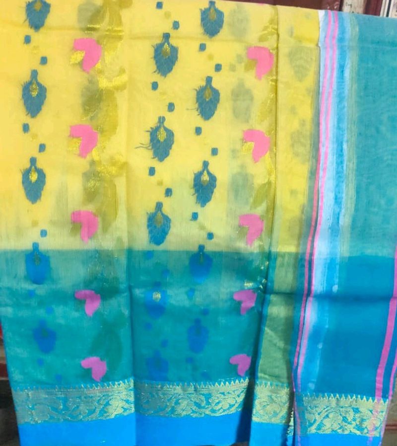 Cotton Jamdani Saree