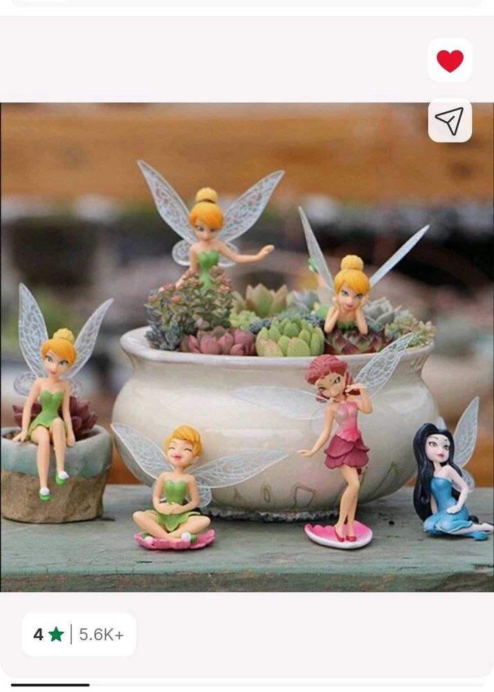 Fairy Garden Figurines (Set of 6)