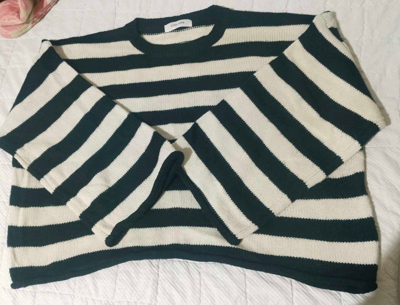 Striped Pullover Sweater