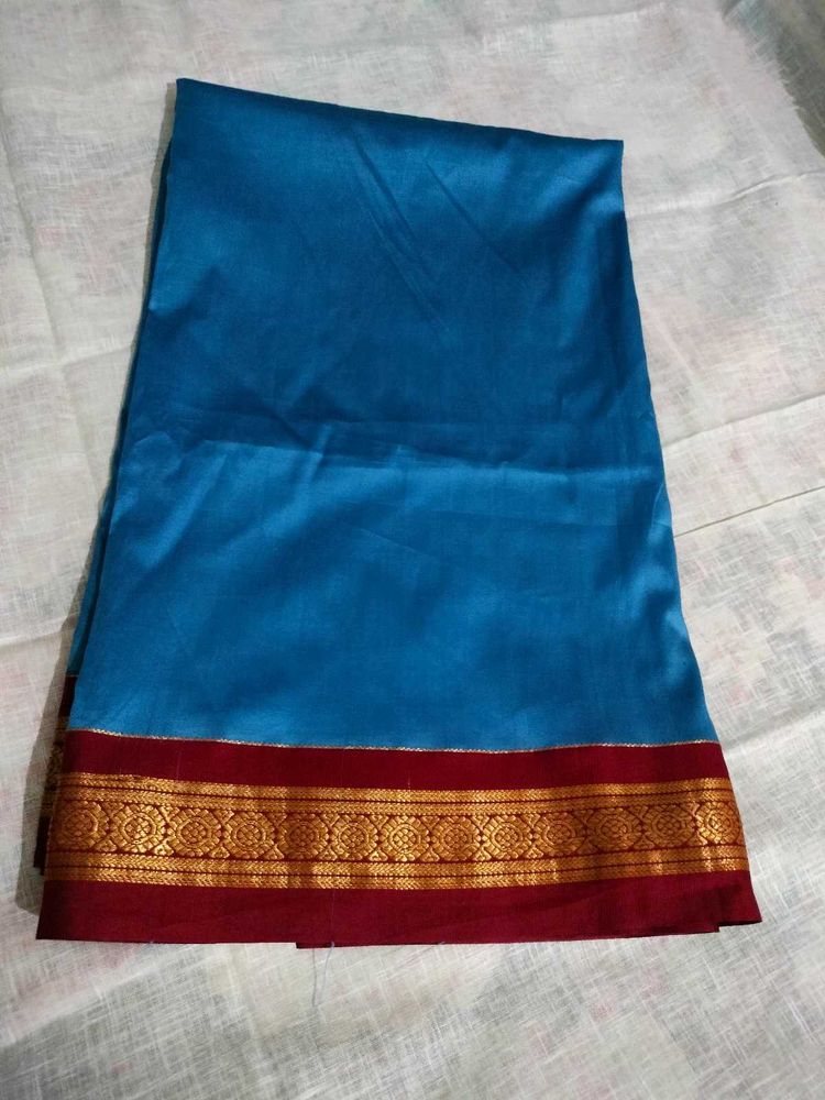 Elegant Blue Saree