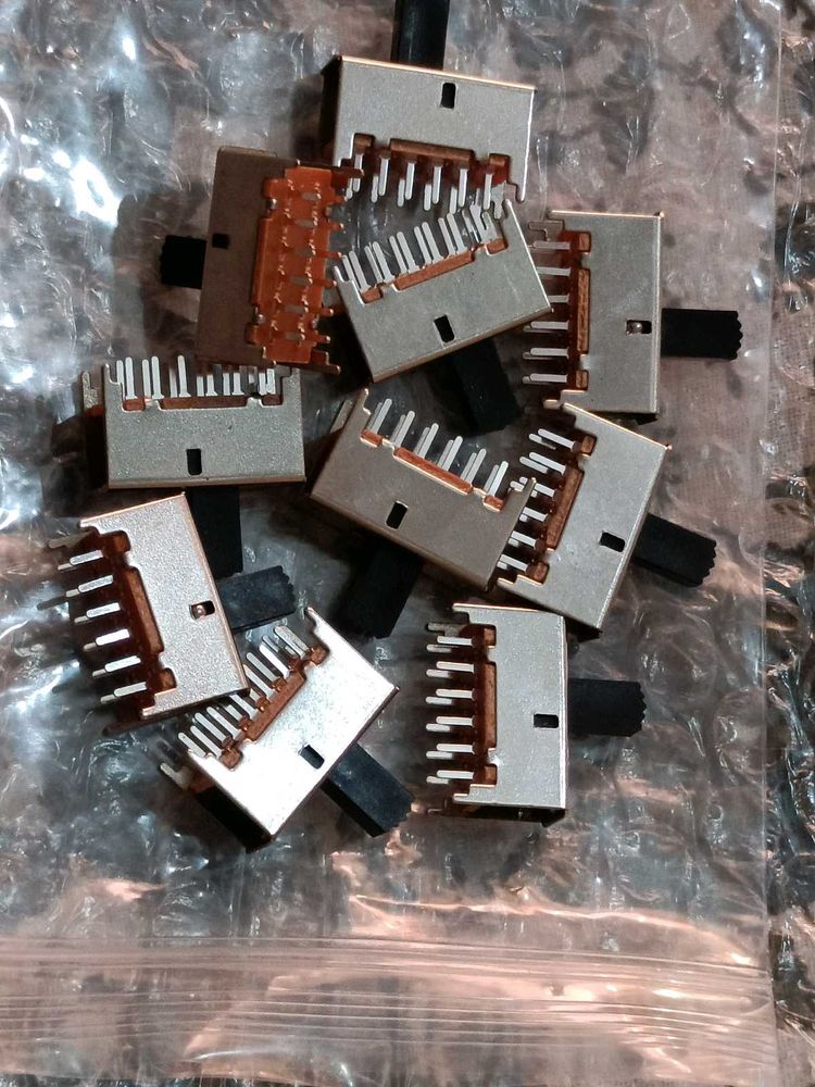 Sliding Switch 12 PIN 2 Position