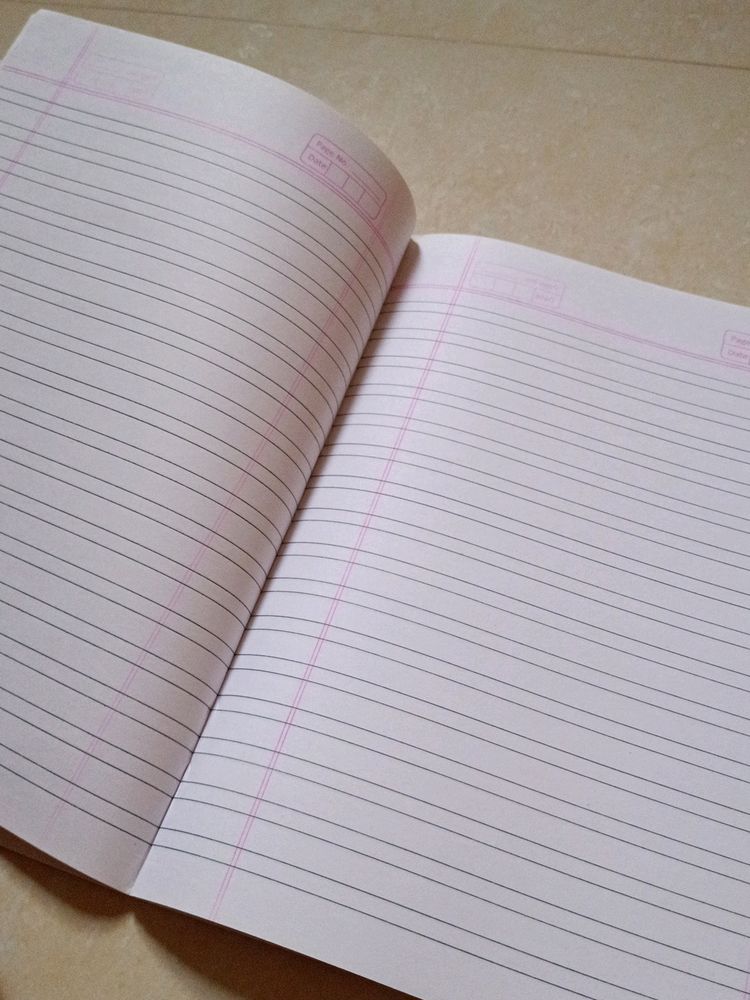 2  Different Handwriting Notebook