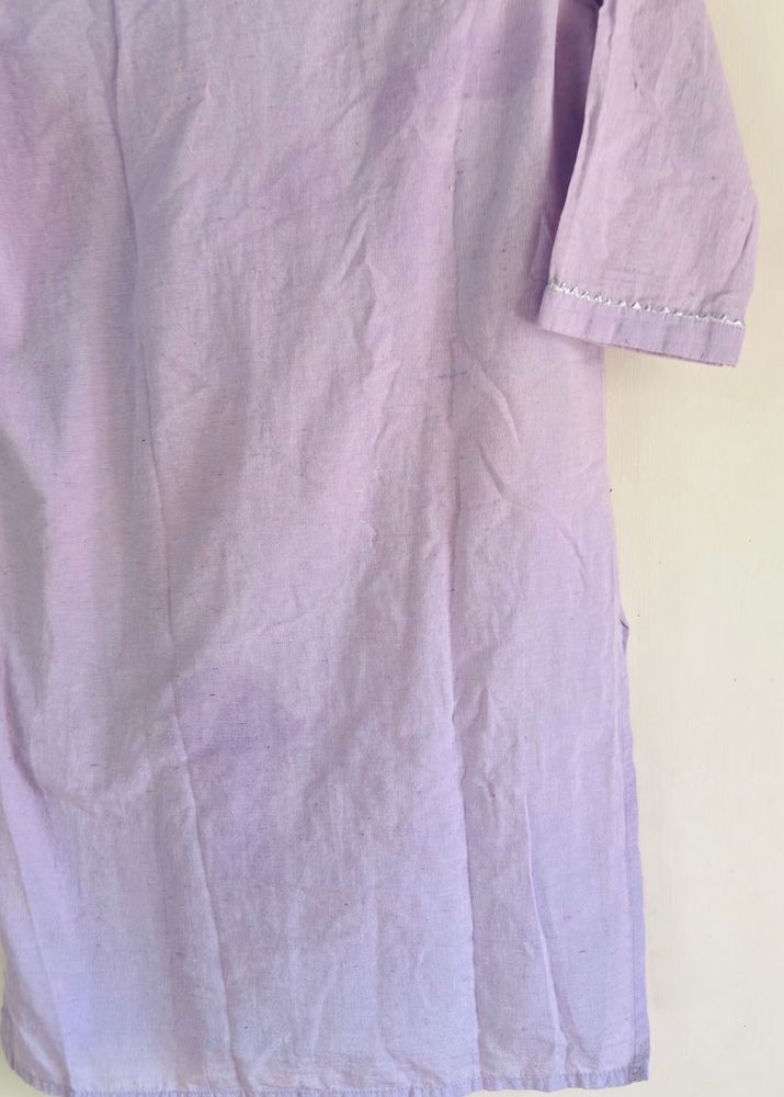 Lavender Kurta