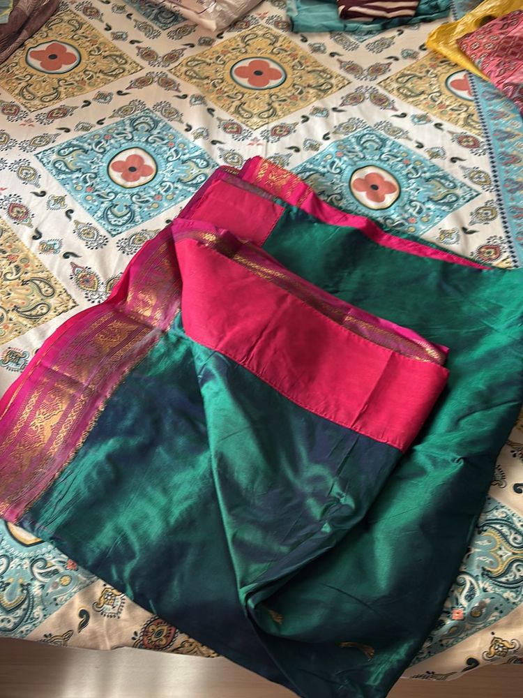 Duel Tone Saree