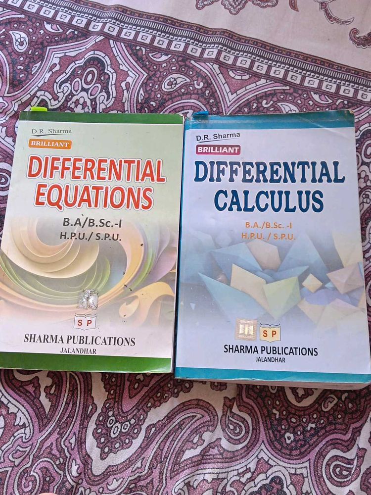 Differential Equations, Differentia Calculus