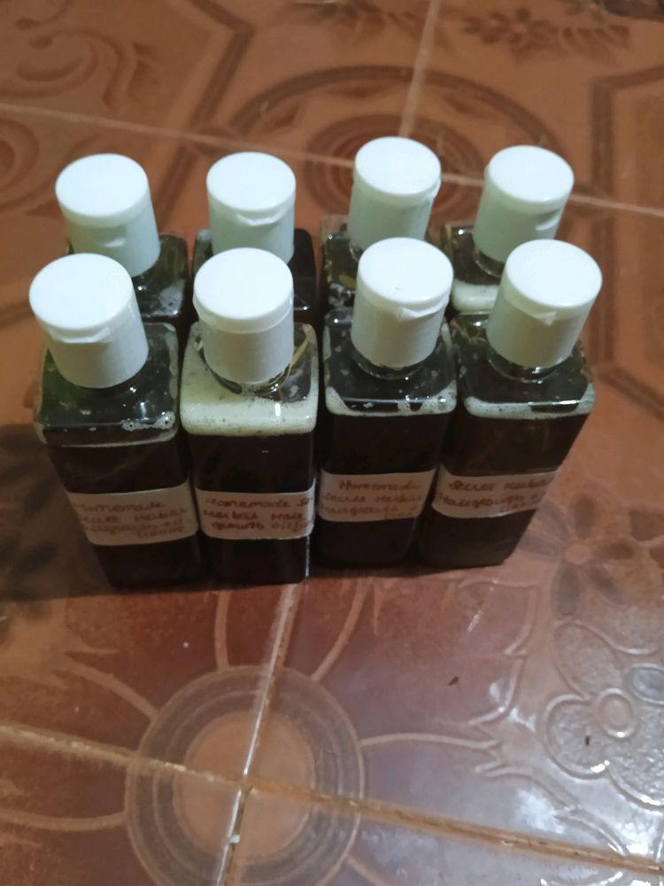 Homemade Secret Herbal Hair growth Oil