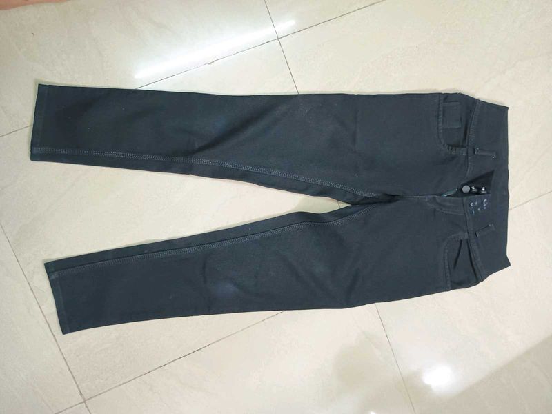 Black High-Waisted Pants