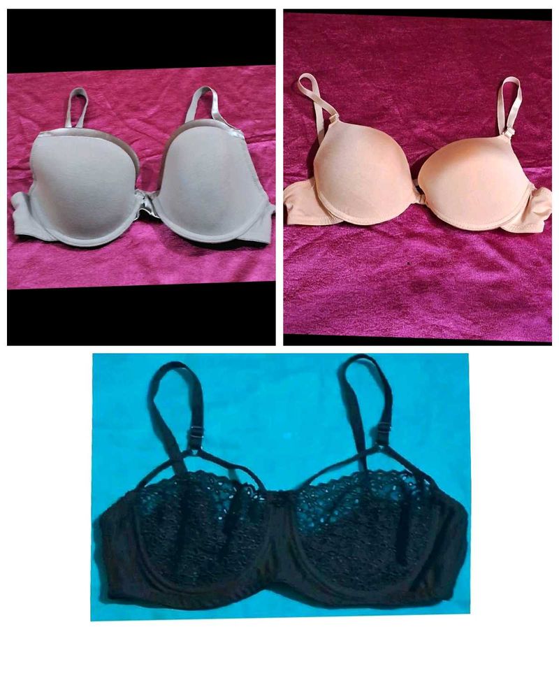 Combo Of 3 Bra Size 38C