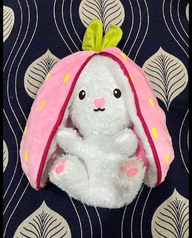Strawberry Bunny Plush