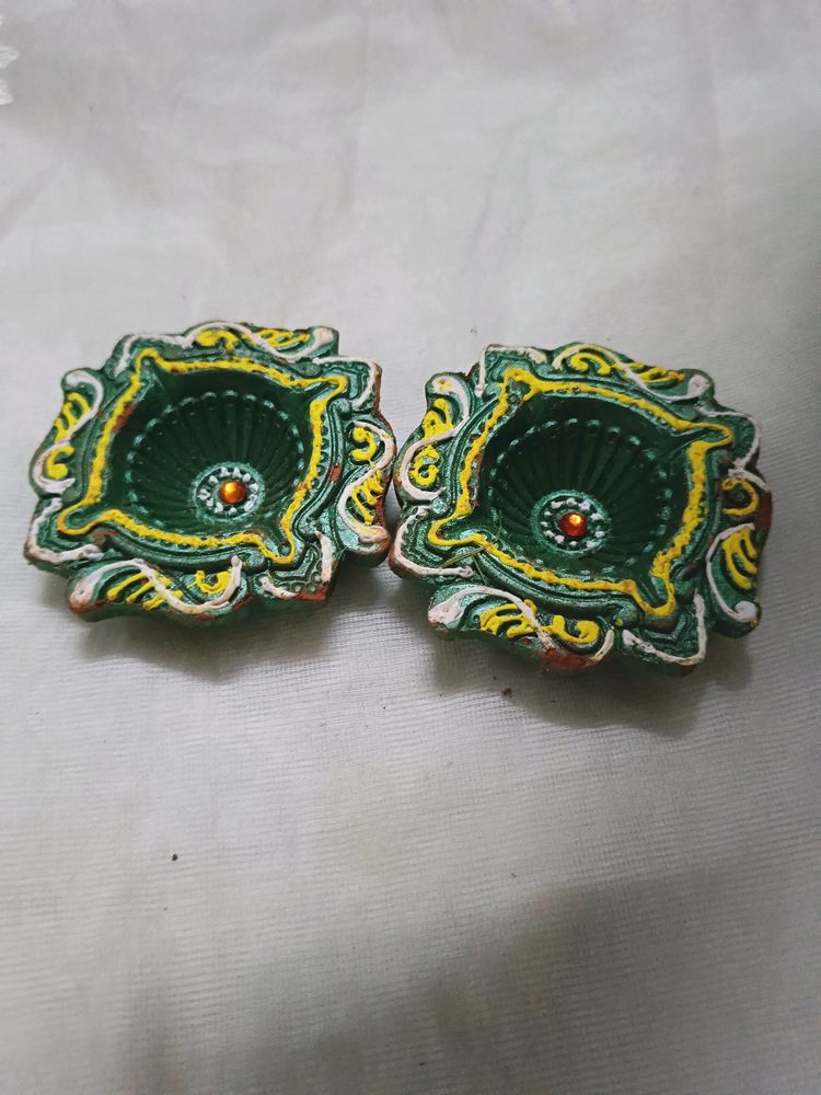 Mud Clay Diya 🪔 (Set of 4 )