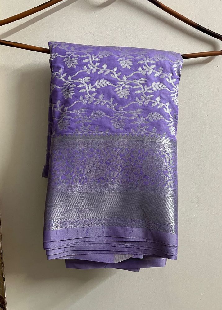 Brand New Lavender Saree