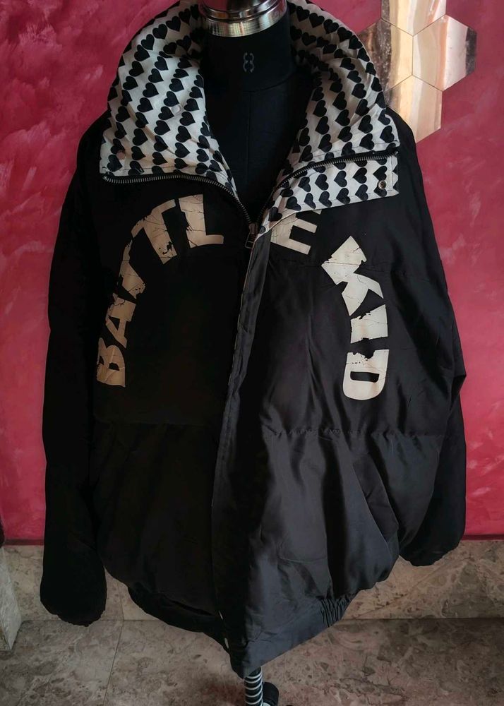 Black &amp; White "Battle Kid" Jacket
