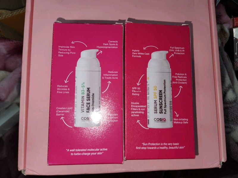 Combo COSIQ Face Serum Set