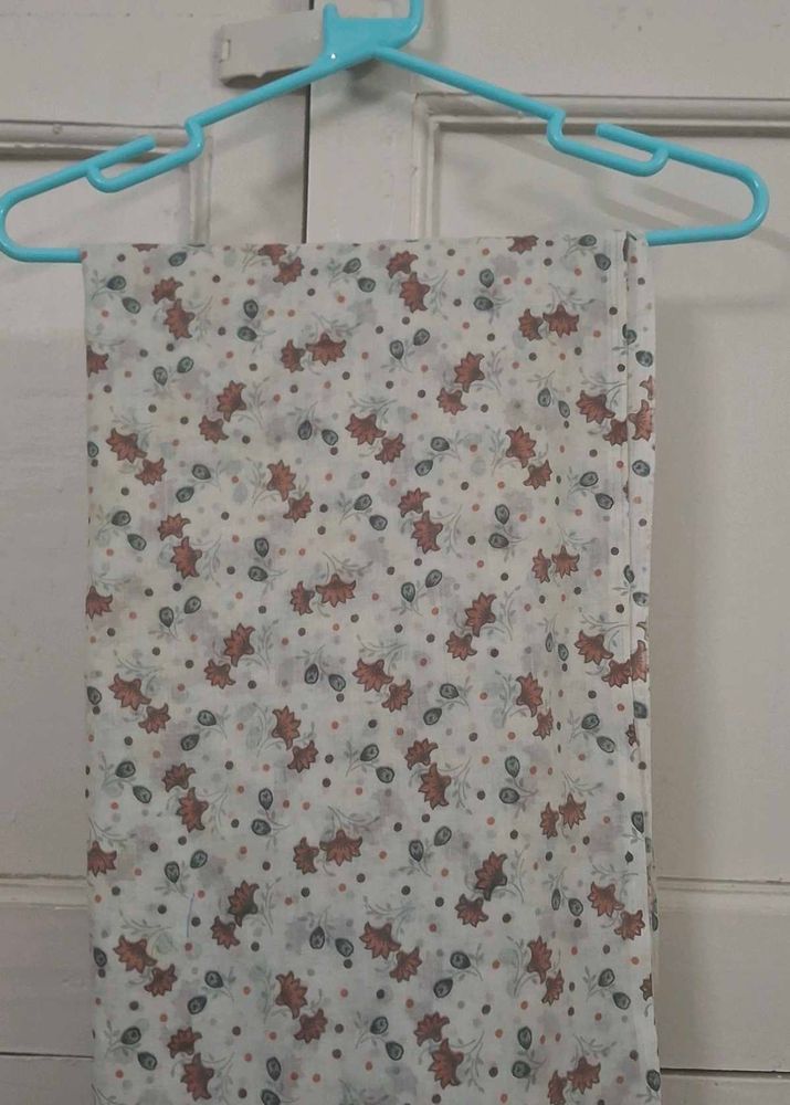 Floral Stole, Protects From Sun Damage N Dust