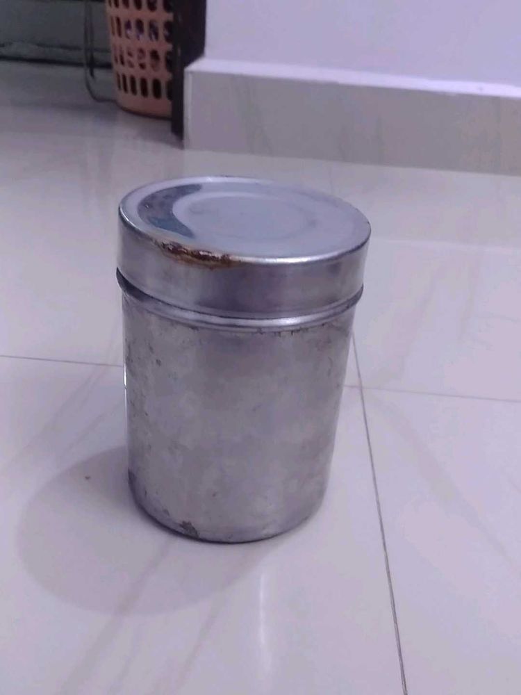 Metal Food Container,used