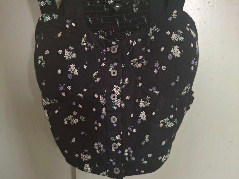 Black Crop Top