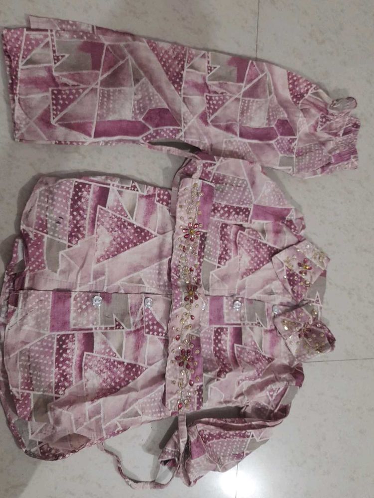 Printed Kurta Set