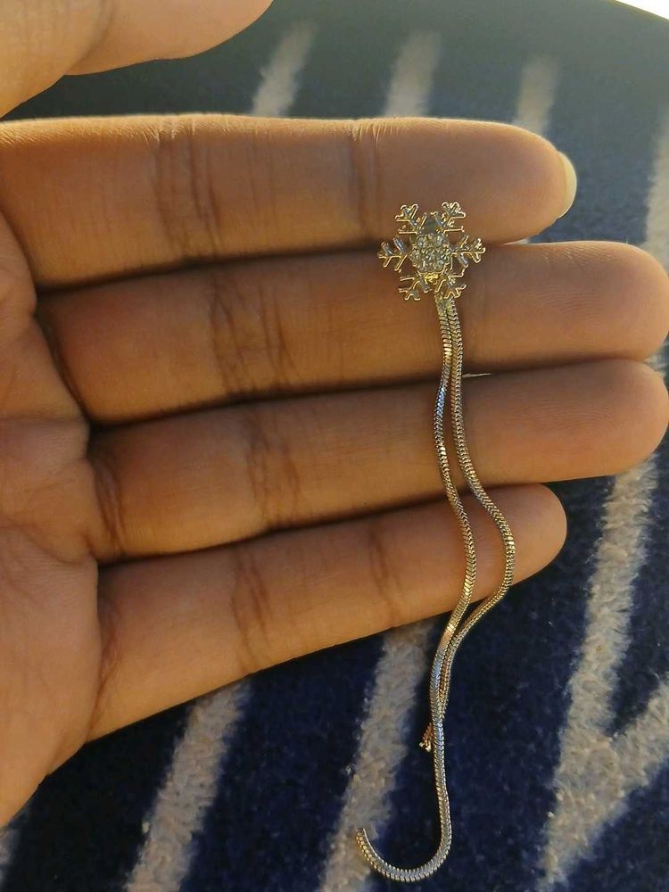 Snowflake Dangle Earrings