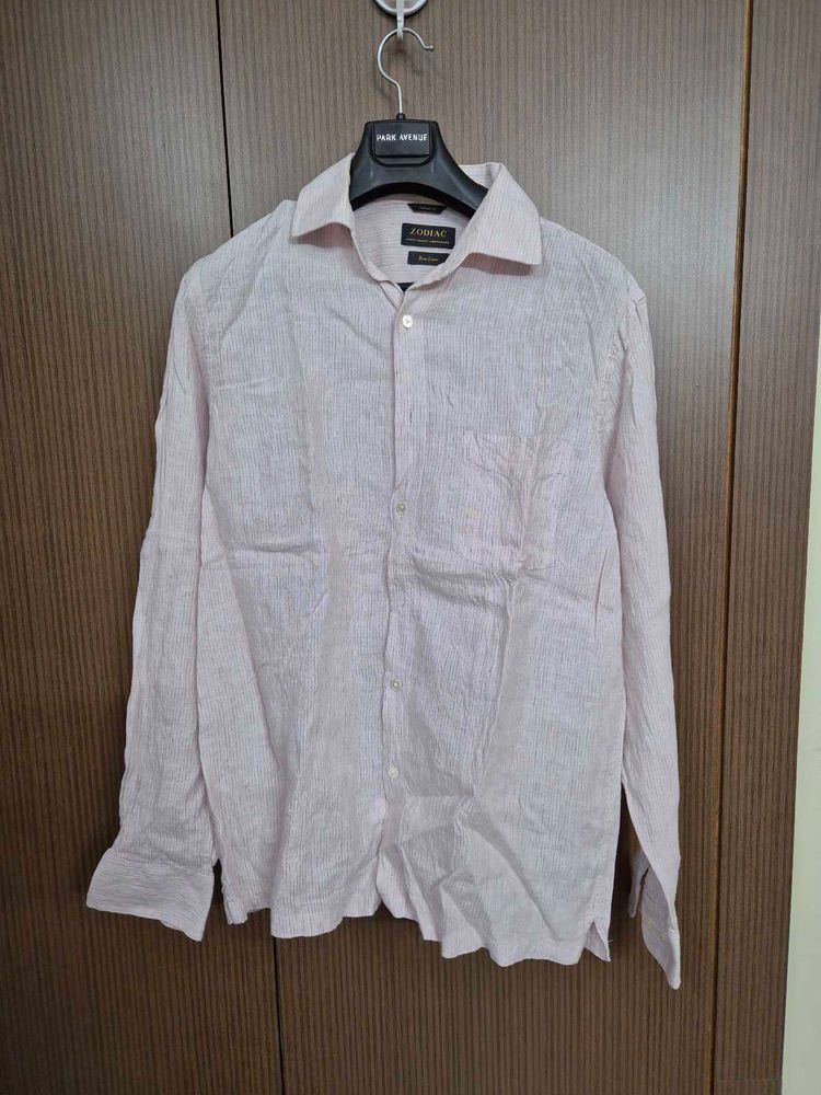 Zodiac Pure Linen Shirt | 42