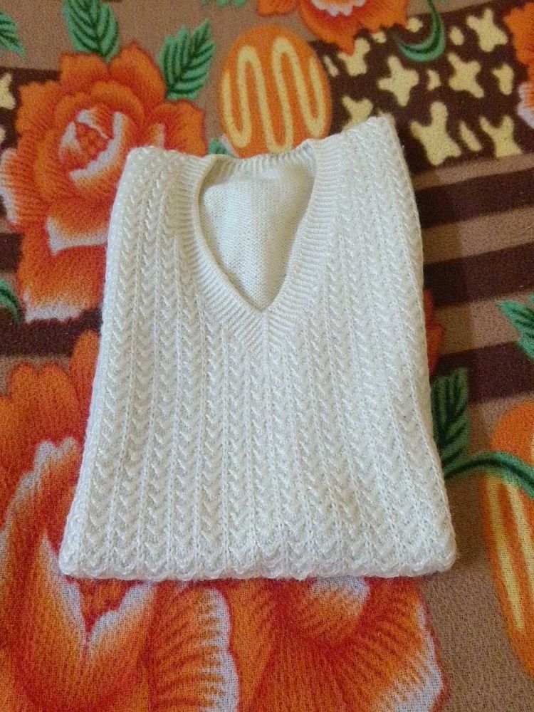 Cream Knit Sweater