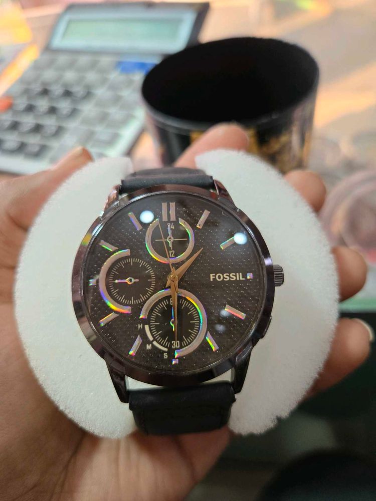 Fossil Brown Leather Watch