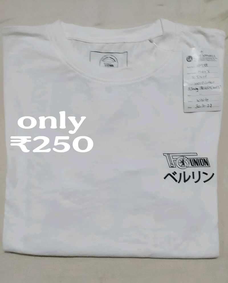 White Graphic T-Shirt