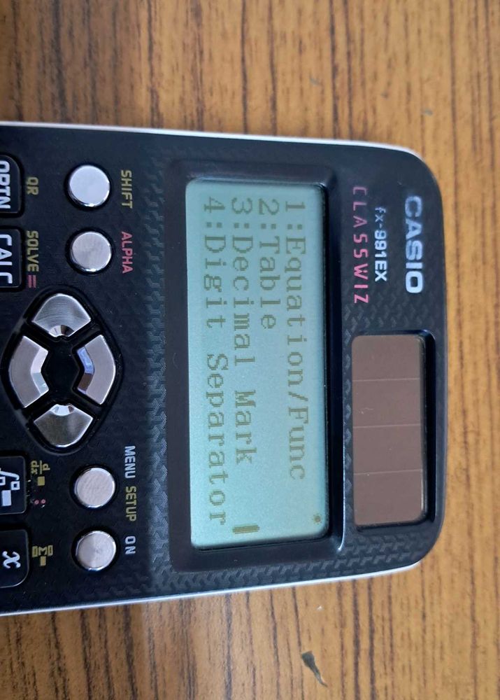 Casio Scientific Calculator, Classwiz FX-991EX