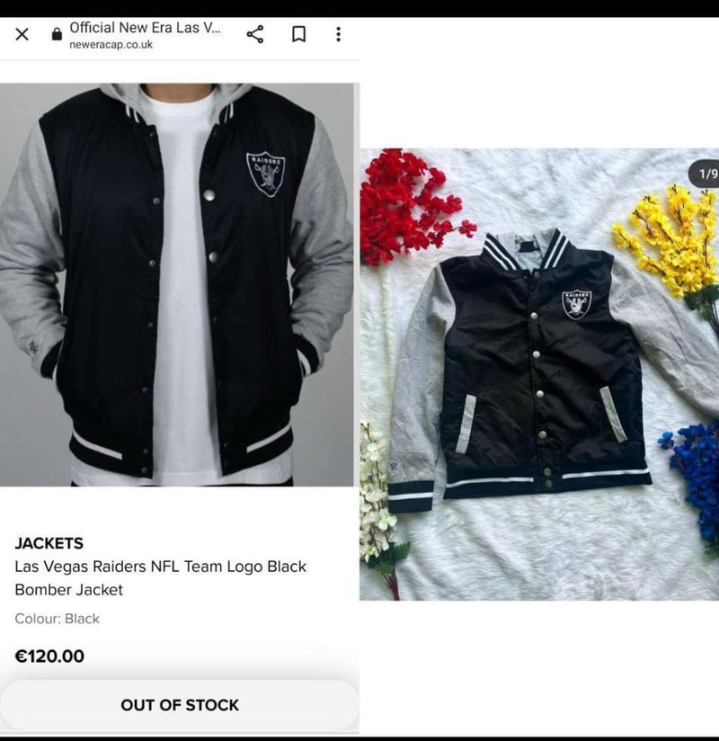 Las Vegas Raiders Bomber Jacket