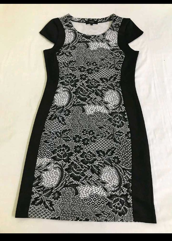 Elegant Black &amp; White Dress