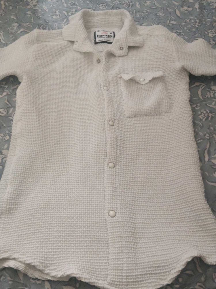 White Casual Shirt